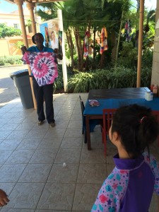 Unveiling Sahara's Tie-Dyed Shirt in St. Maarten